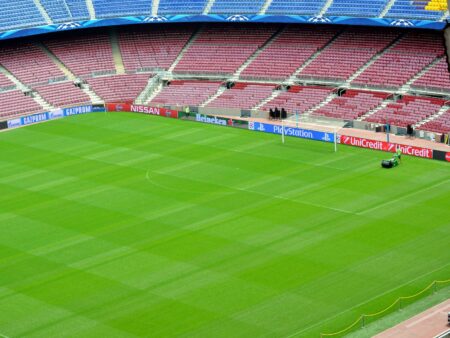 Camp Nou Stadion in Barcelona
