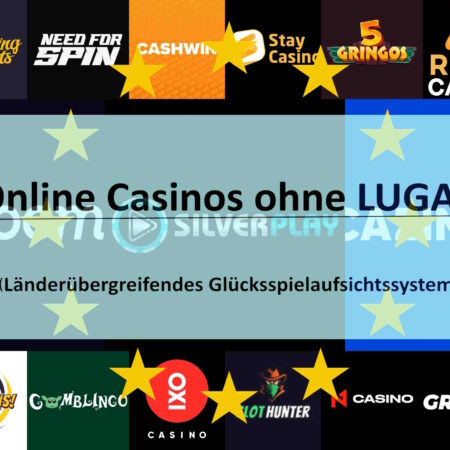 Die besten Online Casinos ohne LUGAS 2025
