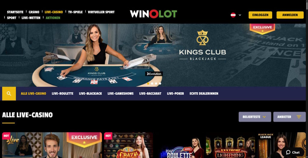 Winolot 2 winolot live casino