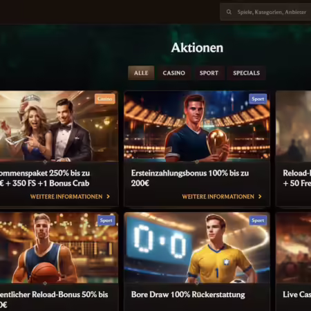 Beste online Casinos mit Bonus Crab im Jahr 2025