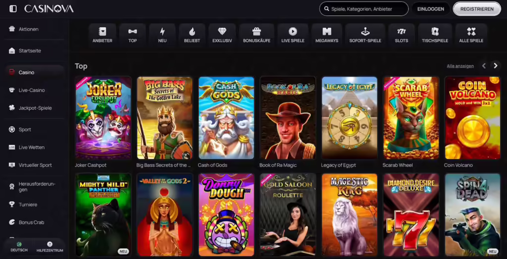 Casinova 2 Casinova Casino Spielautomaten