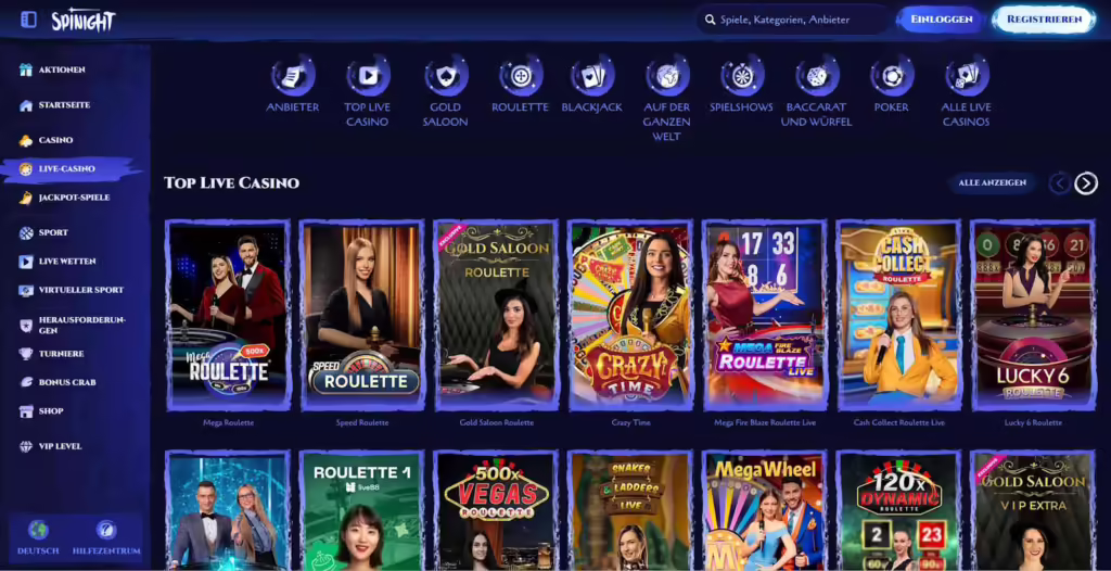 Spinight 3 Spinight Casino Live Casino