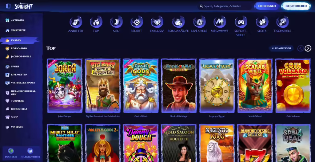 Spinight 2 Spinight Casino Slotautomaten