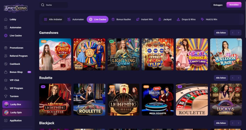 Spirit Casino 3 spirit casino live casino
