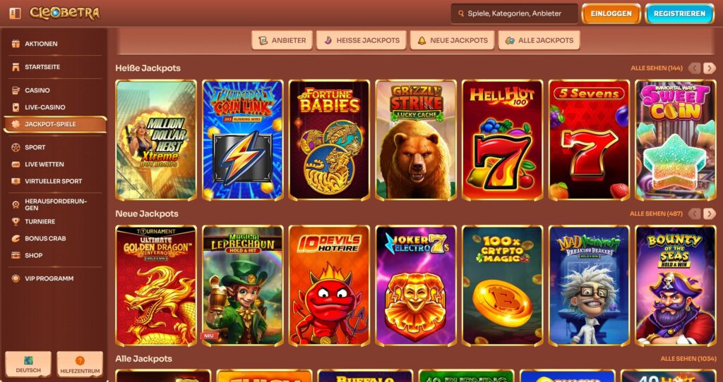 Cleobetra 3 cleobetra jackpots